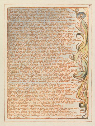 Jerusalem, Platte 7 von William Blake